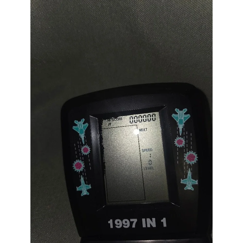 DH 1997 King Master Game 1997 in 1 Handheld LCD Brick Game Console with Box